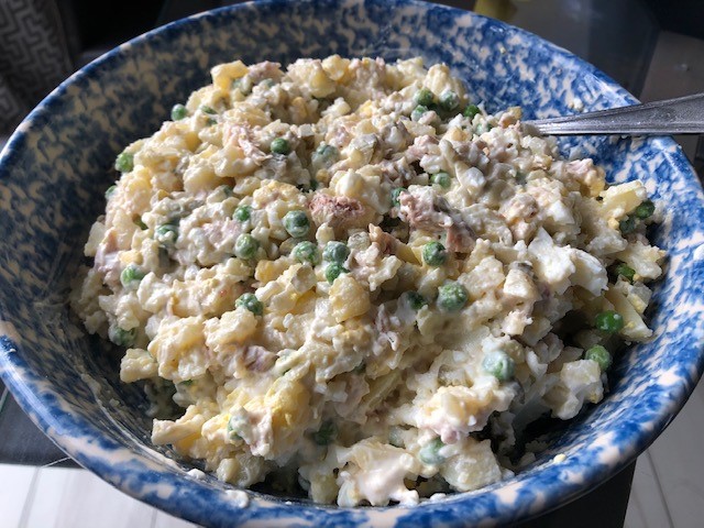 Persian Potato Salad (Olovieh)
