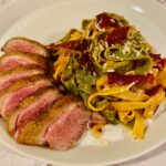 Tagliatelle Prosciutto Tomato Duck