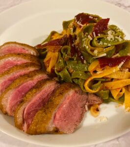 Tagliatelle Prosciutto Duck