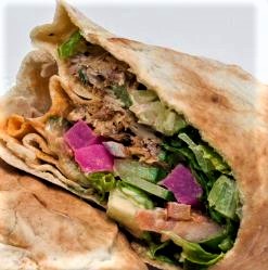 Shawarma wrap