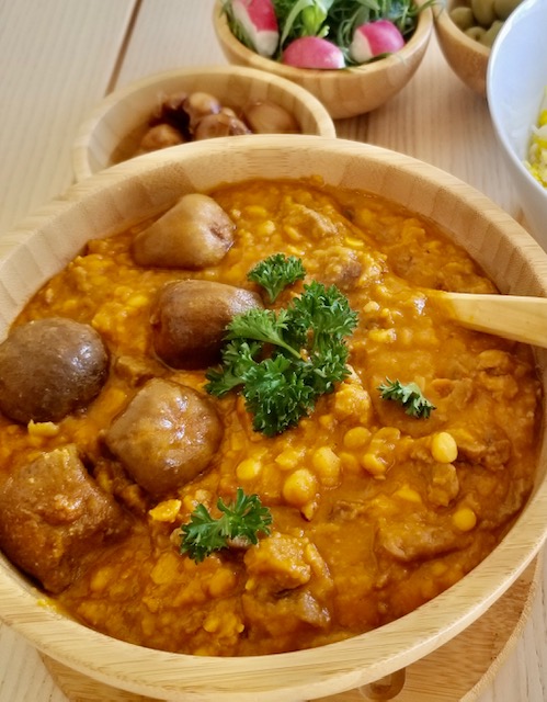 Persian Style Beef Split Pea Stew (Gheimeh)