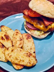 Burgers and wedges