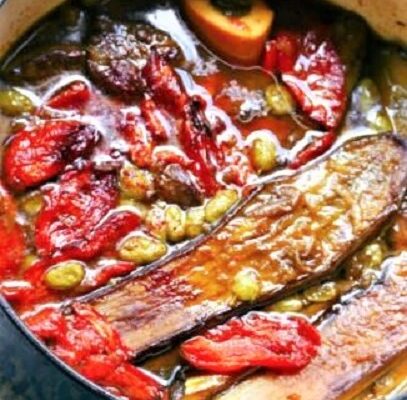 Eggplant Beef Stew